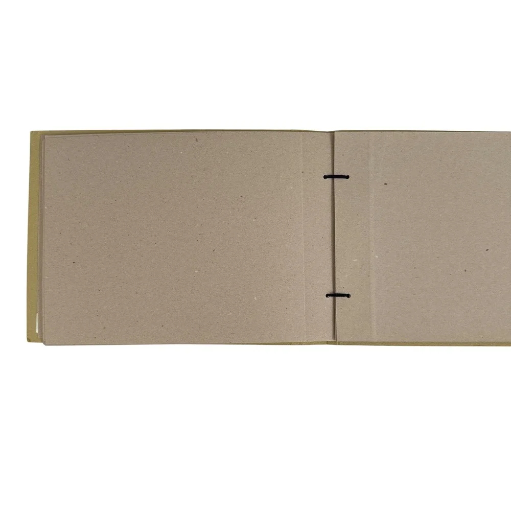VTG Felice Botta Firenze Italy Handmade Cat Photo Album Scrapbook‎ Paper Journal